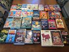 80's and 90's Cartoon Video VHS Lot of 32 COPS, Gobots, Inspector Gadget & More