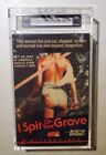 I Spit On Your Grave VHS OG Original Wizard Video BIG BOX SEALED IGS Graded NM!