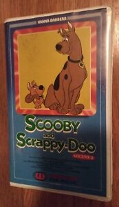 RARE WorldVision Scooby And Scrappy Doo Vol.2 1983 VHS CLAMSHELL Worldvision