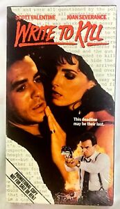 Write To Kill & 10 other NEW SEALED VINTAGE VHS MOVIE LOT