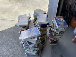 RARE VHS LOT OF 137 TAPES DESCRIPTION SAYS ALL Disney VHS Pixar VHS