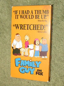 Family Guy VHS Casstte Special Unaired Rough Cut  - Tested