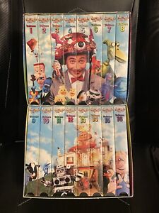 Pee-Wee's Playhouse Vol 1-16 VHS Factory Comp. Herman Original Paul Reubens Box