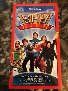 (RARE) SKY HIGH VHS (Disney Movie Club 2005) EXCELLENT CONDITION!!