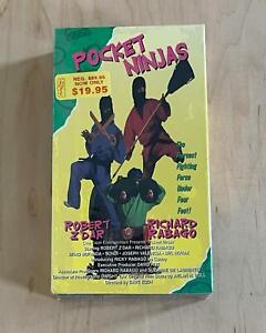 New ListingPOCKET NINJAS (1997) Sealed VHS Screen Pix Martial Arts Sci-Fi Fantasy Action