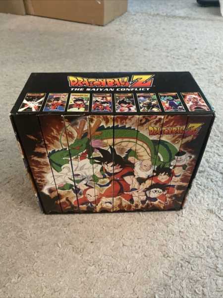 Dragon Ball Z - Saiyan Saga: Box Set (VHS, 1999, 8-Tape Set, Great Condition)