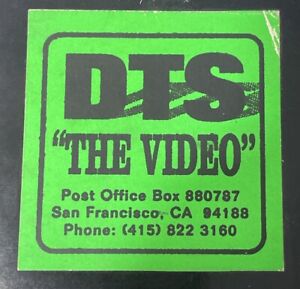 Dogtown – DTS – "The Video" Skateboard Video VHS - BPSW Ära PAL-Standard