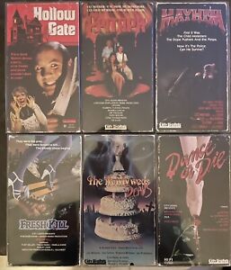 City Lights VHS Lot Horror SOV Newlydeads Hollow Gate Dance Or Die Fresh Kill