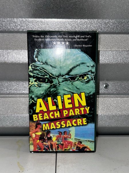 Alien Beach Party Massacre VHS 1996