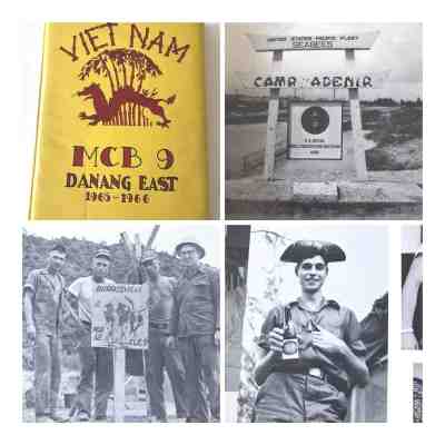 East VIETNAM War Yearbook 1965/66 US Navy SEABEE MCB 9 Da Nang DANANG ADENIR