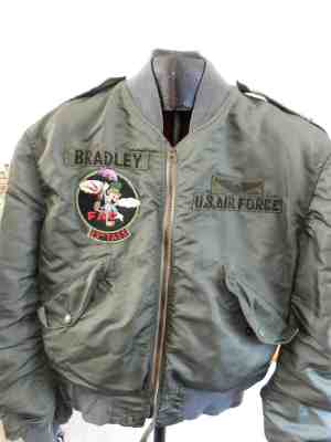 Beautiful Vietnam War Patched Named L-2B Flight Jacket 23rd TASS Covey FAC'S