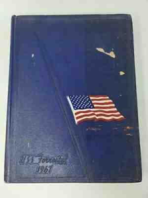 1966-1967 USS Forrestal Navy Yearbook, Large Vietnam War Era Military Year book