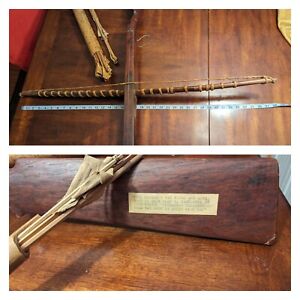 Named And Dated War Trophy Montagnard Crossbow Vietnam War bring back Tay Ninh