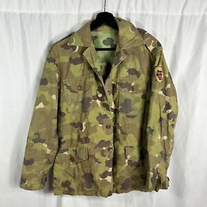 Vietnam War ARVN South Vietnamese Cloud Camo Field Jacket Patched Rangers