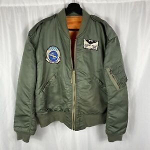 Named Vietnam War Patched L-2B Flight Jacket 905th AREFS