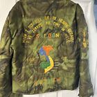 Viet Nam War Cu Chi 68-69 Souvenir Jacket Saigon Veteran Vietnam Mint Camo