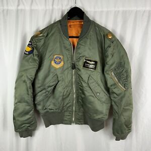 Original Vietnam War Named Patched 9th MAS L-2b Flight Jacket