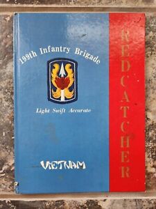 New ListingNeat! Vietnam War Era US Army 199th Infantry Brigade Red Catcher Tour Yearbook