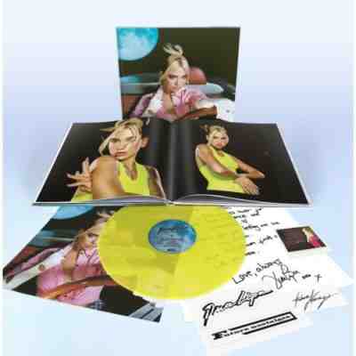DUA LIPA - FUTURE NOSTALGIA - HAND SIGNED BOXSET. ULTRA LTD YELLOW VINYL LP. NEW