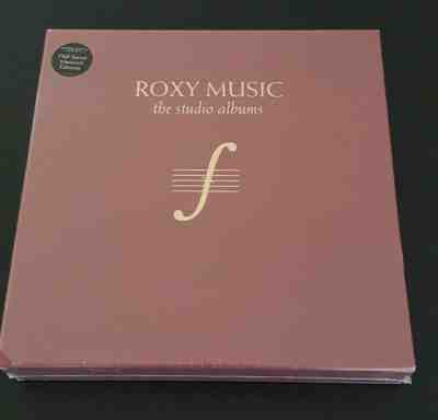 Vinyl NEW Roxy Music Half Speed Master Complete Studio Albums 8LP BoxSet Sealed