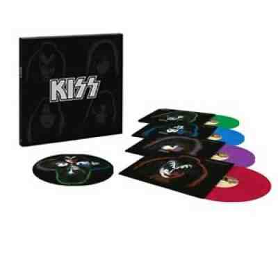 KISS SOLO ALBUMS 40TH ANNIVERSARY COLORED VINYL BOXSET BOX SEALED SOLD OUT
