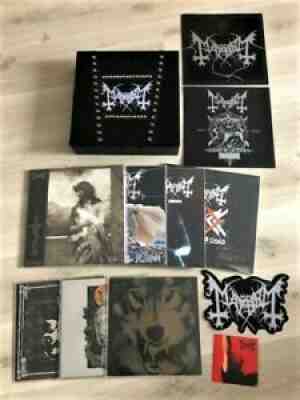 MAYHEM - A SEASON IN BLASPHEMY ORG LIM. NUM. LEATHER BOXSET 2018 BATHORY,VENOM