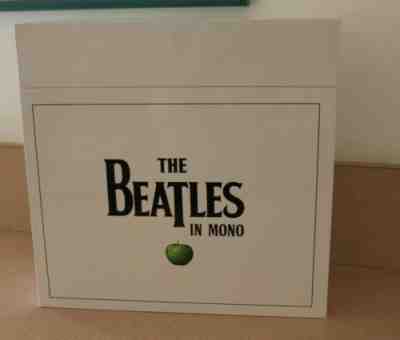 The Beatles in MONO boxset pressed on 180g vinyl LPs with hardback book
