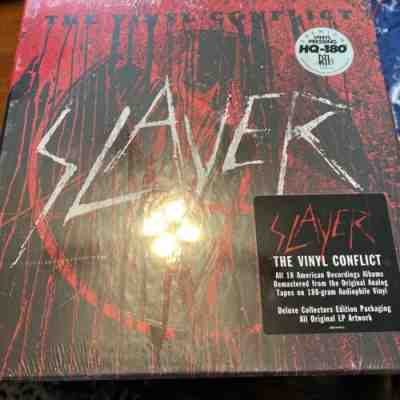 Slayer The Vinyl Conflict 2010 11xLP 180 gram Boxset Still Sealed OOP RTI LTD