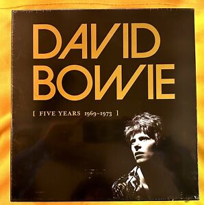 David Bowie Five Years Vinyl Boxset 1969-1973 Lp Sealed First Pressing