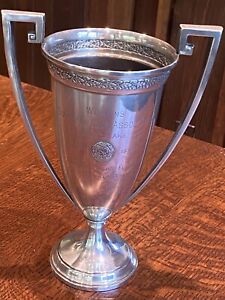 WALLACE STERLING SILVER WOMEN’S SOUTHERN GOLF TROPHY 1937