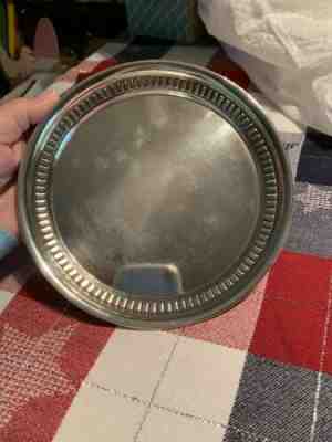 Wallace Sterling Silver Modernique Tray 6166 3.2 Ounces