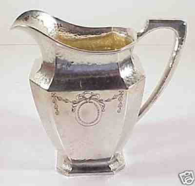 Sterling Silver Wallace GoldWash 3/4 Pt Creamer 2300-5