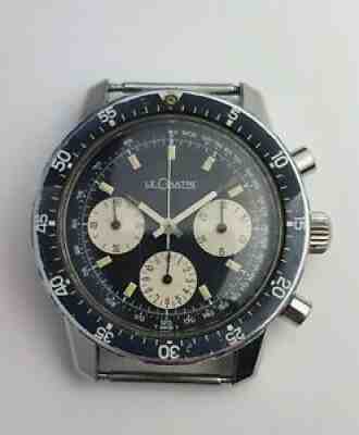 1960's JAEGER LeCOULTRE Shark Ref. 2643 Vintage Chronograph Valjoux 72 726