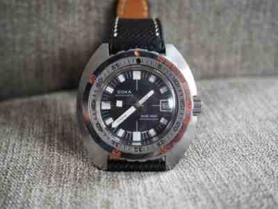 Vintage 1967 Doxa Sub 300 Sharkhunter - No T - Thin Case - RARE!