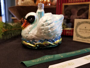 Waterford Holiday Heirlooms 12 Days of Christmas 7 Swans A Swimming LTD Edition