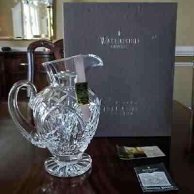 Waterford Crystal Romance of Ireland BUNRATTY Pitcher Symbolizes Love & Marriage