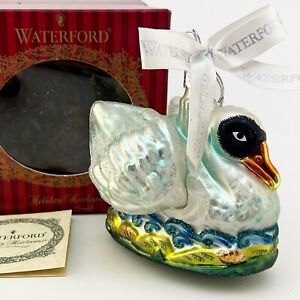 Waterford Crystal Holiday Heirlooms 7 SWANS a SWIMMING 12 Day Xmas Ornament