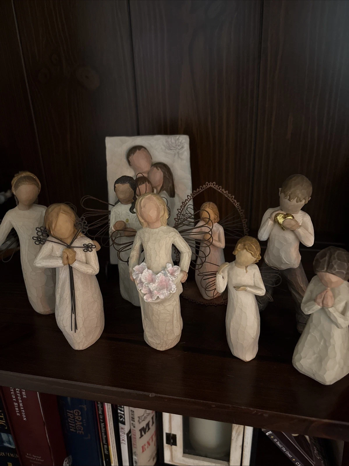 Lot Of 9 Demdaco Willow Tree Angels Susan Lordi, Family Angels And More