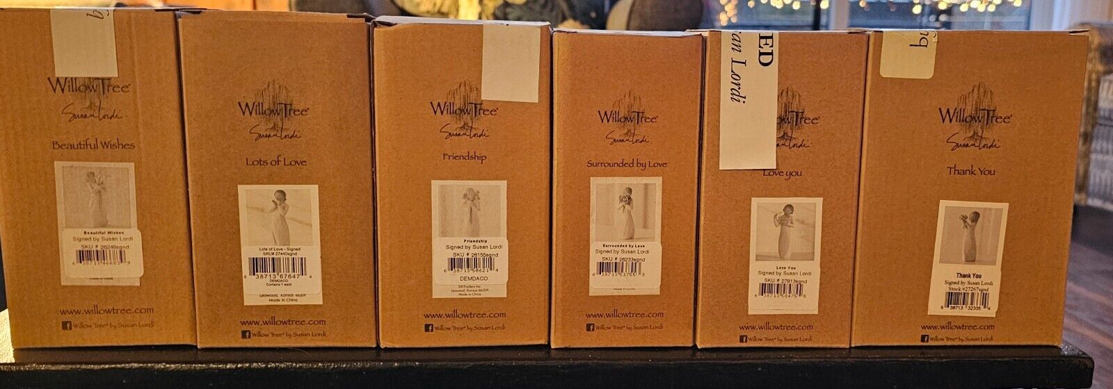 Willow Tree figurines, sealed, and signed by Susan Lordi- exclusive collectibles