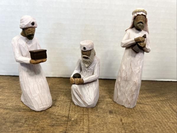 Willow Tree Figurine Three Wisemen Set, Sculpted Hand-Painted Figure