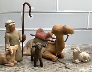 Willow Tree Figurines Shepherd and Stable Animals