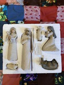 6 Piece Willow Tree Nativity Set Sculpted Hand-Painted Orig Box Make In 1999