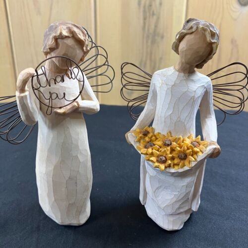 Lot of 2 Willow Tree Figurines Sunshine Just For You Demdaco Susan Lordi