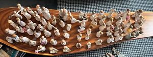 Lot of 70 Demdaco Willow Tree figurines