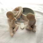 Willow Tree Babies 2007 Twins Two Together + REMEMBRANCE Keepsake Box 2004