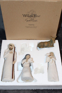 Willow Tree Demdaco Nativity Scene Susan Lordi *Missing 2 Sheep* Excellent Cond