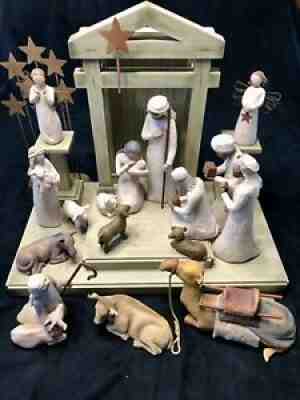 Willow Tree Nativity Set By Susan Lordi. 21 Piece Set By DEMDACO