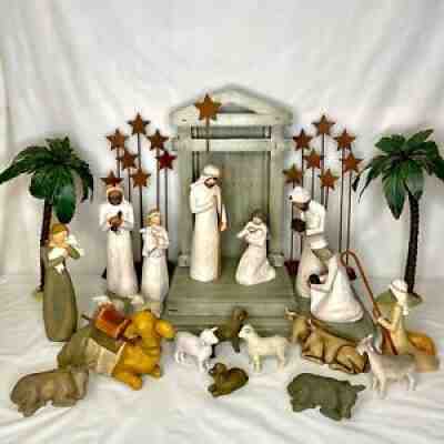 Willow Tree (Demdaco) 22-pc Sculpted Hand Painted Nativity by Susan Lordi