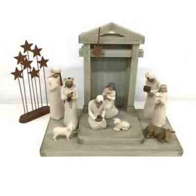 Willow Tree Nativity Set & Three Wise Men Demdaco #710