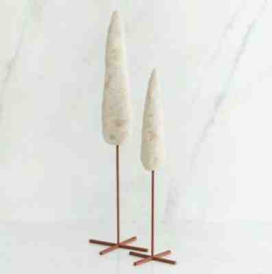 SUSAN LORDI WILLOW TREE CYPRESS TREES,SCULPTED HAND- PAINTED NATIVITY ACCESSORY